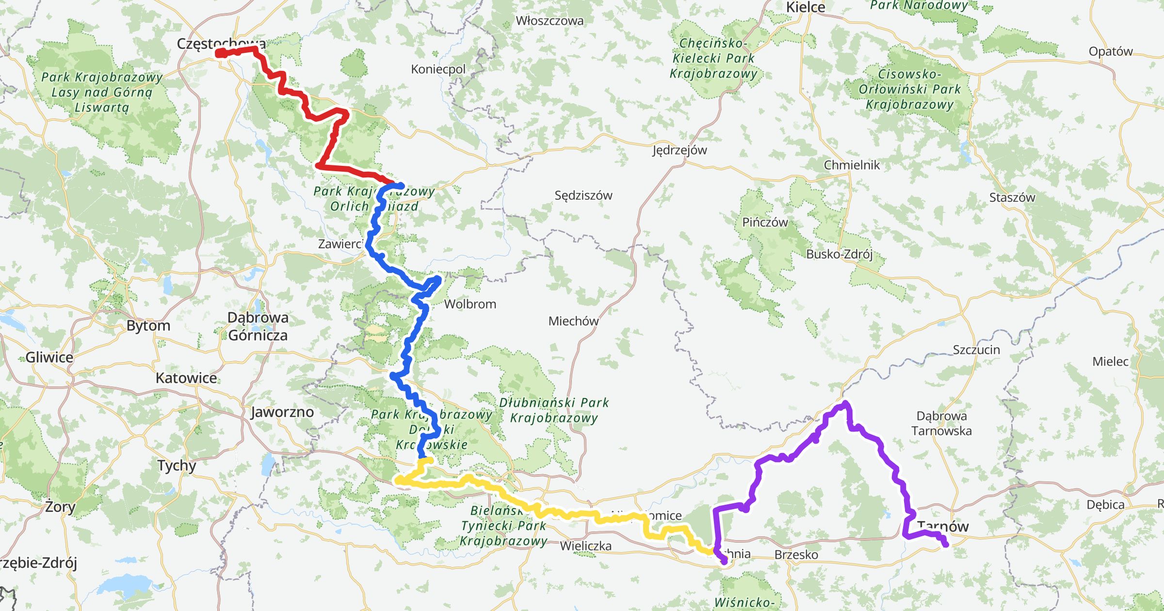 Majówka 2026 | Trasa rowerowa autorstwa icecrypt | VeloPlanner